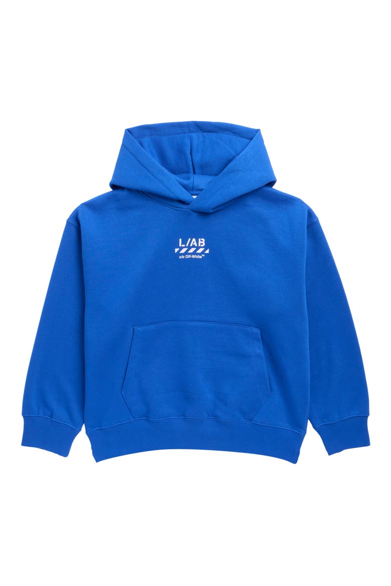 Kids' Core Diagonal Hoodie, Main, color, COBALT BLUE