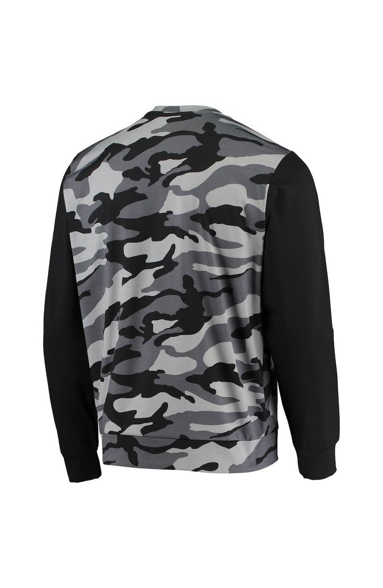 FOCO Men's FOCO Black Green Bay Packers Camo Long Sleeve T-Shirt, Alternate, color, 