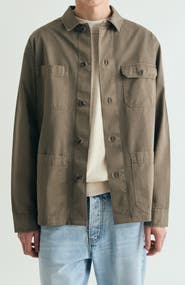 Scalpers Overshirt with Buttoned Pockets
