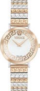 Versace Daedalus Two Tone Bracelet Watch