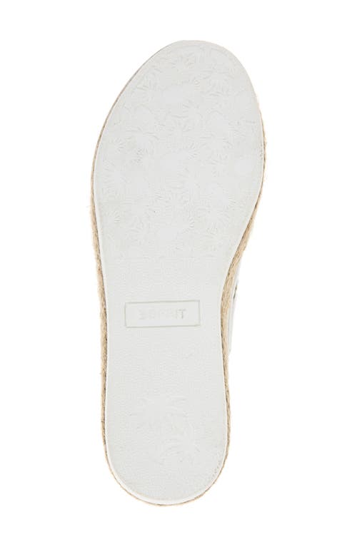 Esprit Netty Twill Slip-on Sneaker In White