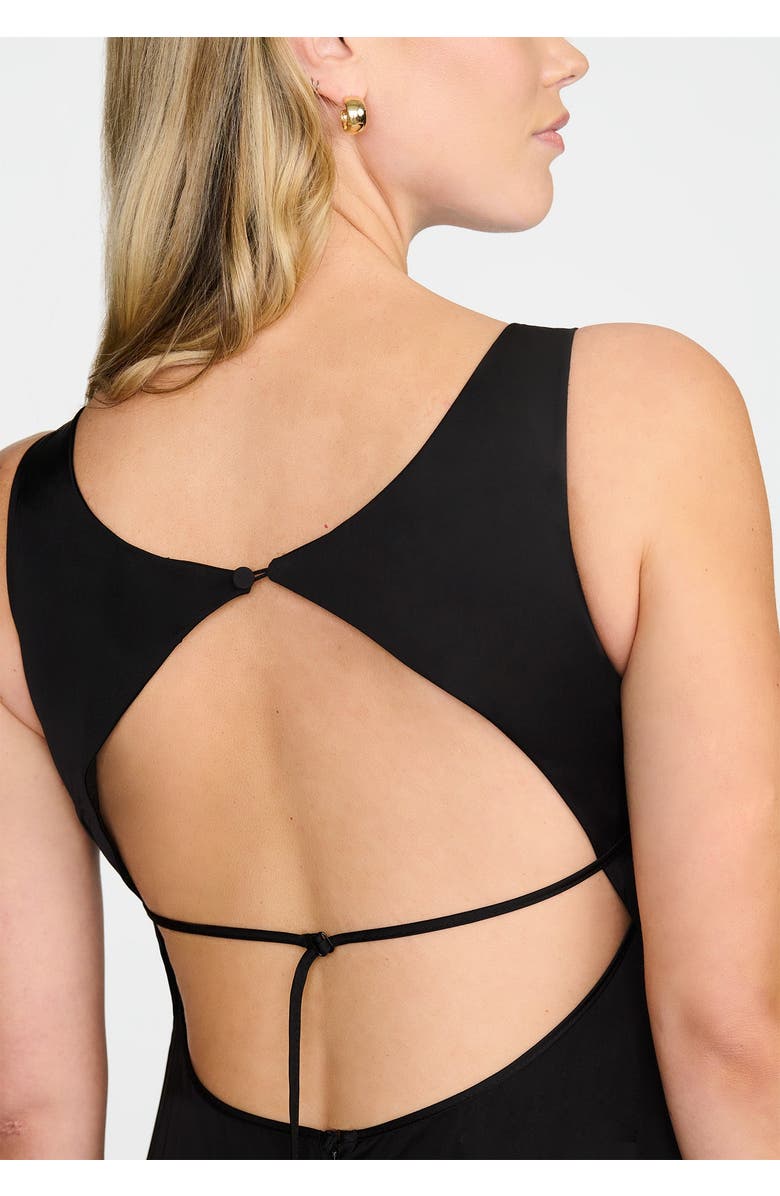 CUUP The Satin Dress, Alternate, color, Black