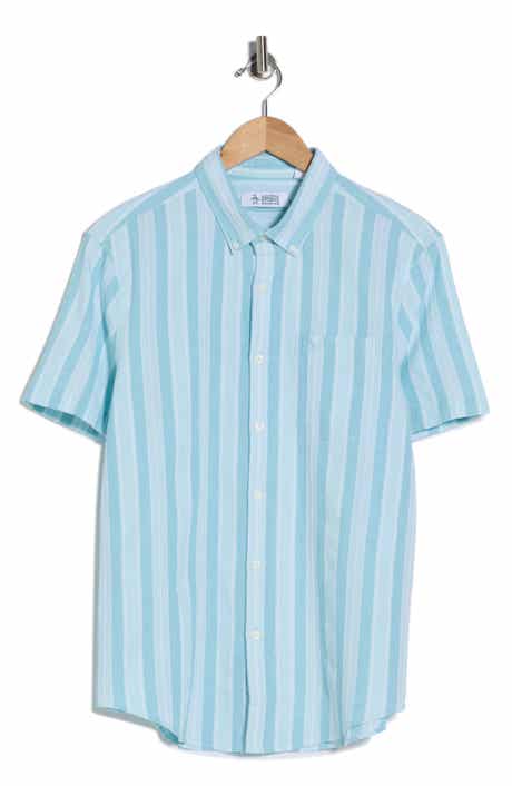 Original Penguin Stripe Cotton Button-Up Shirt