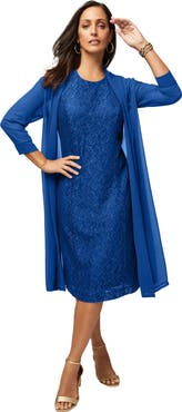 Jessica London 2 Piece Lace Jacket Dress