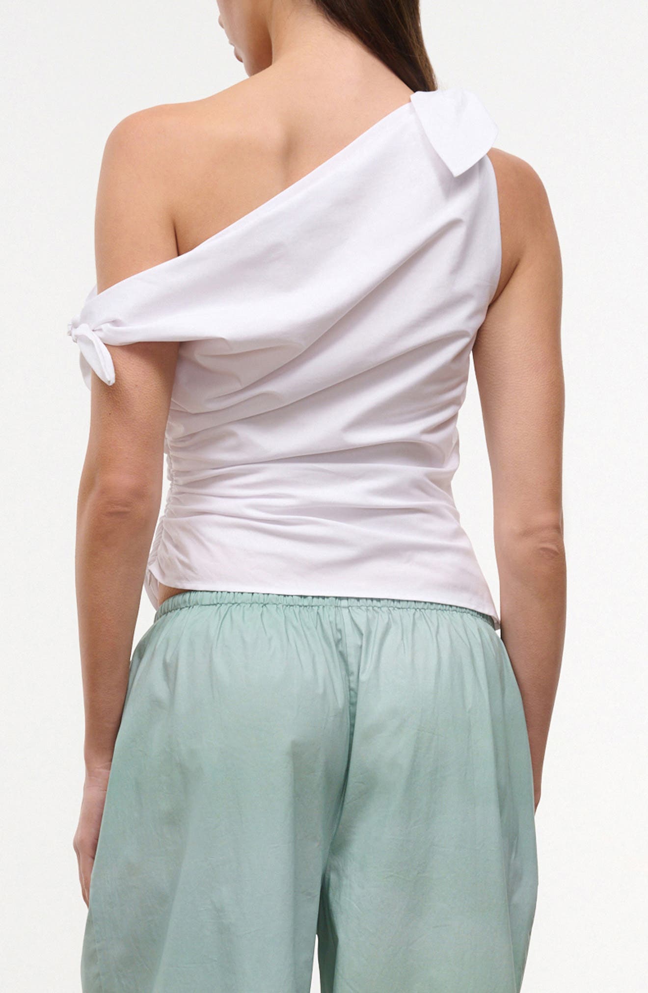 Bellaria One Shoulder Stretch Cotton Top - image 2