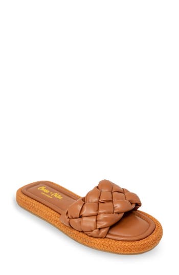 Chase & Chloe Chase And Chloe Elly Puffy Espadrille Flatform Sandal