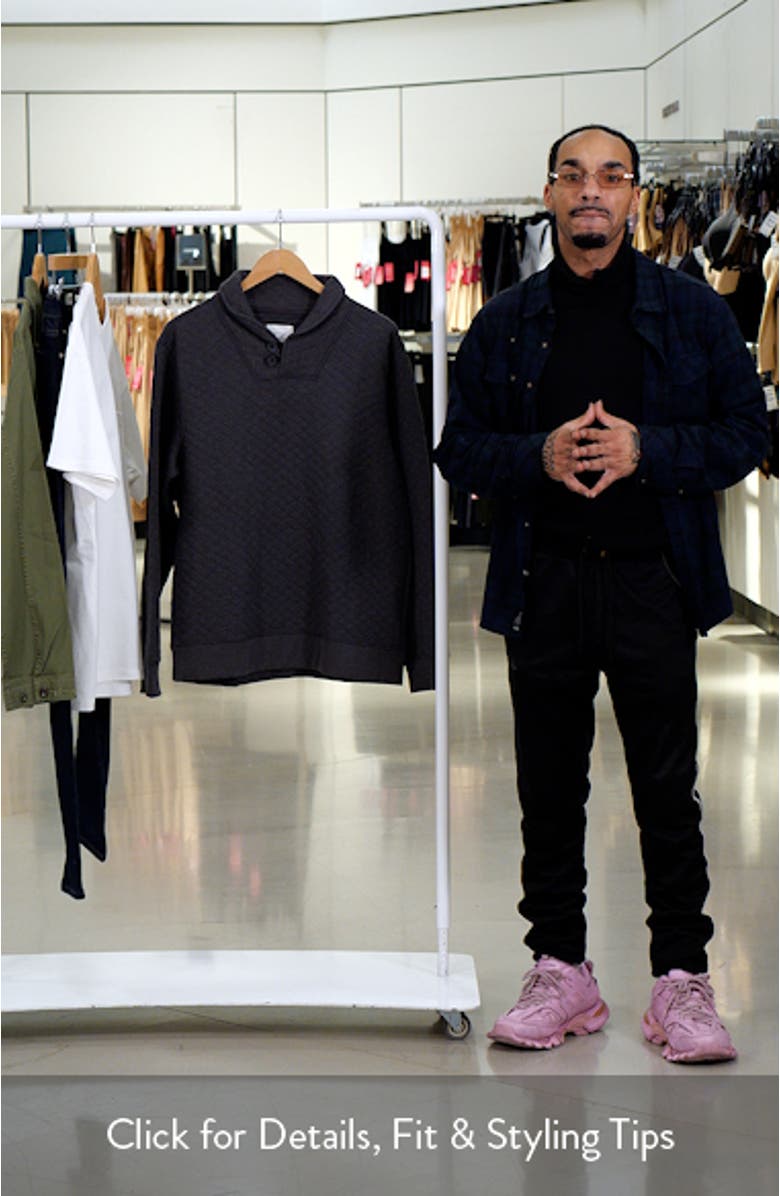 Shawl Collar Pullover, sales video thumbnail