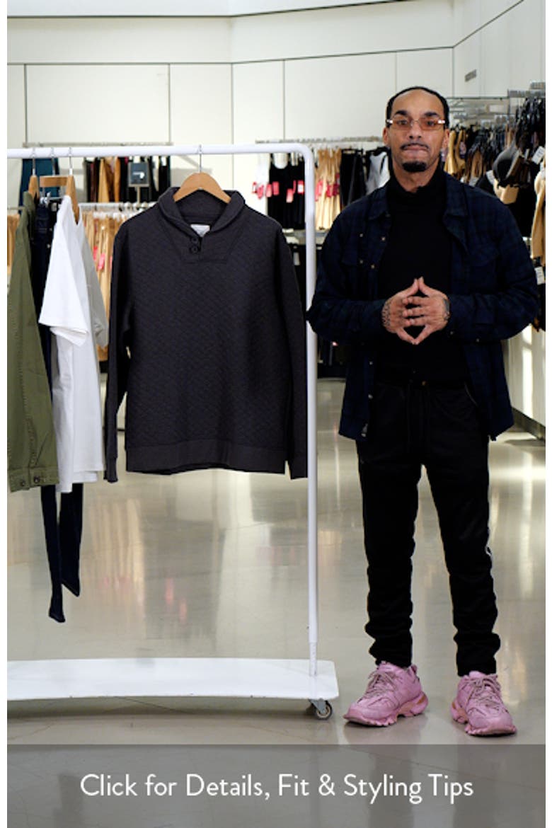 Shawl Collar Pullover video