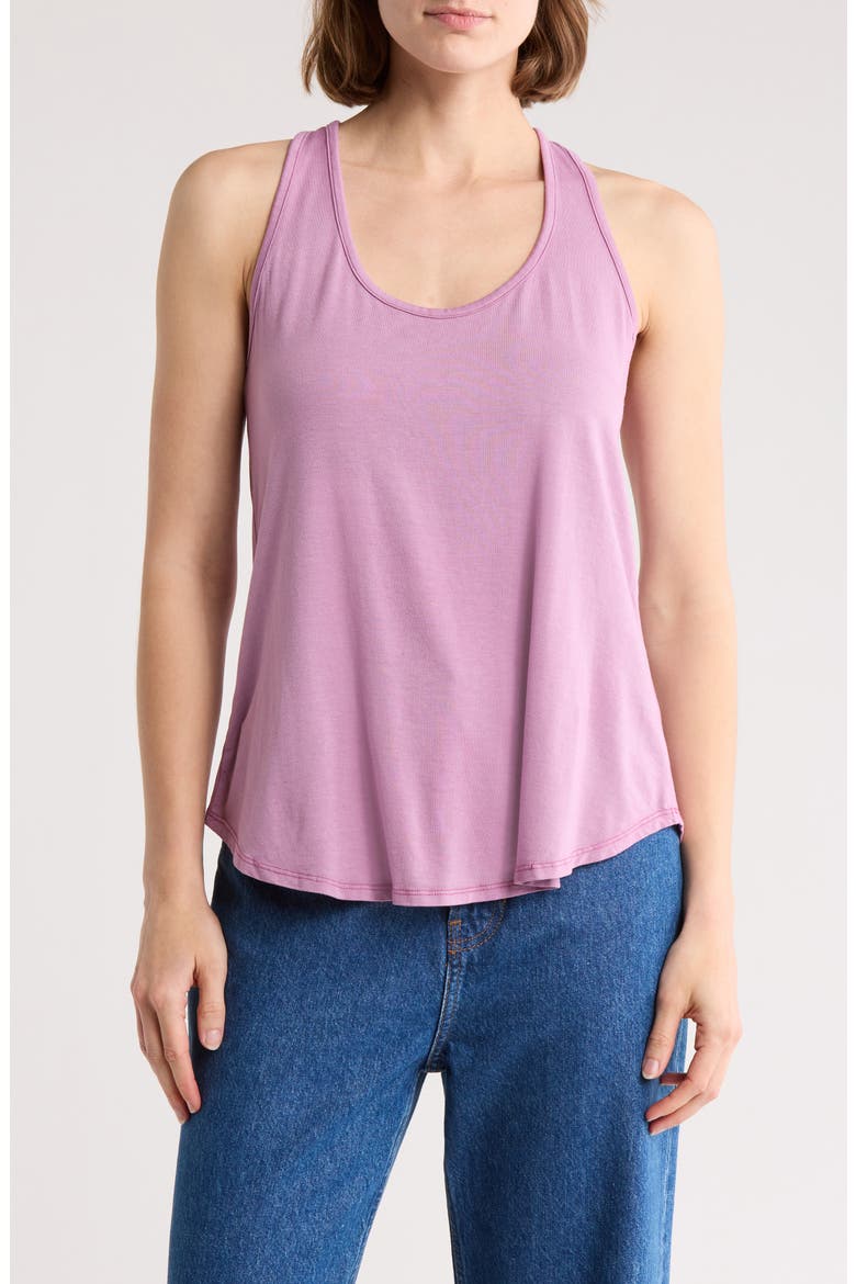 Rounded Racerback Tank, Main, color, CORCUS