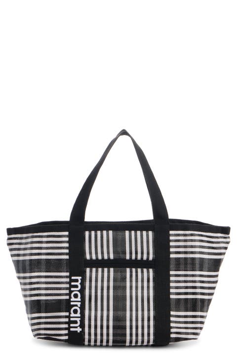 Darwen Stripe Jacquard Tote