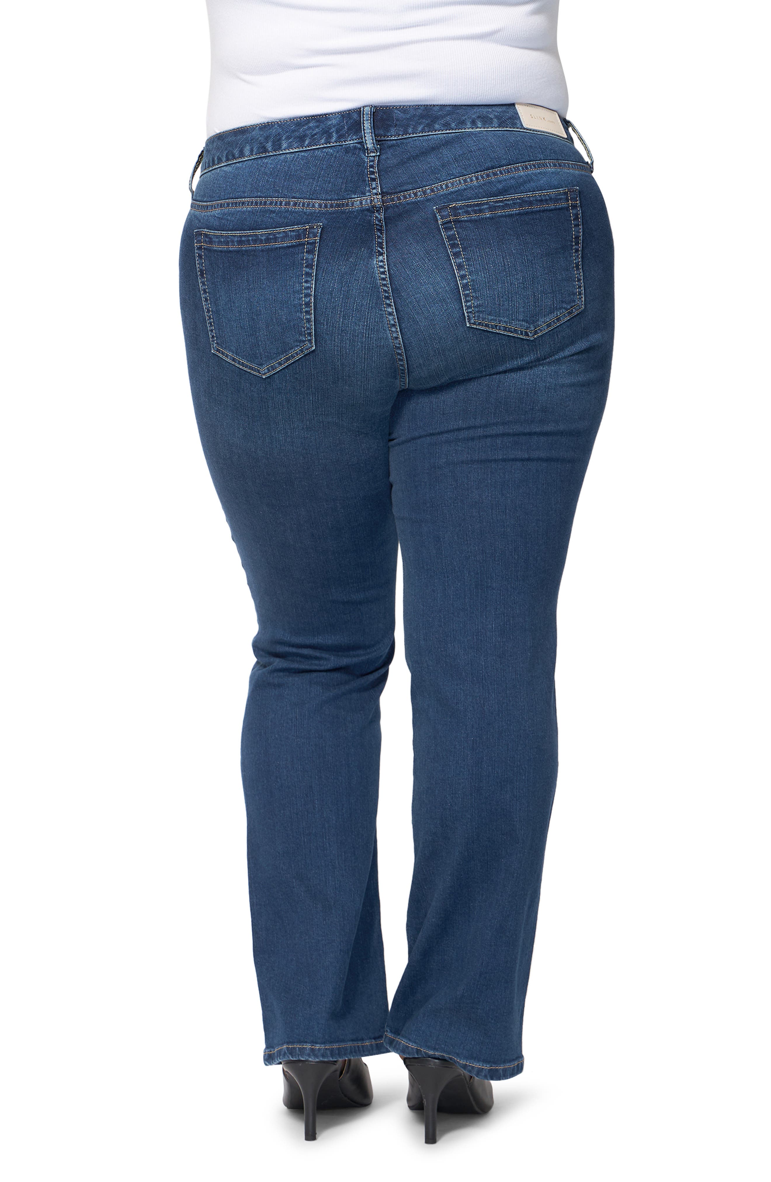 Mid Rise Slim Bootcut Jeans - image 2