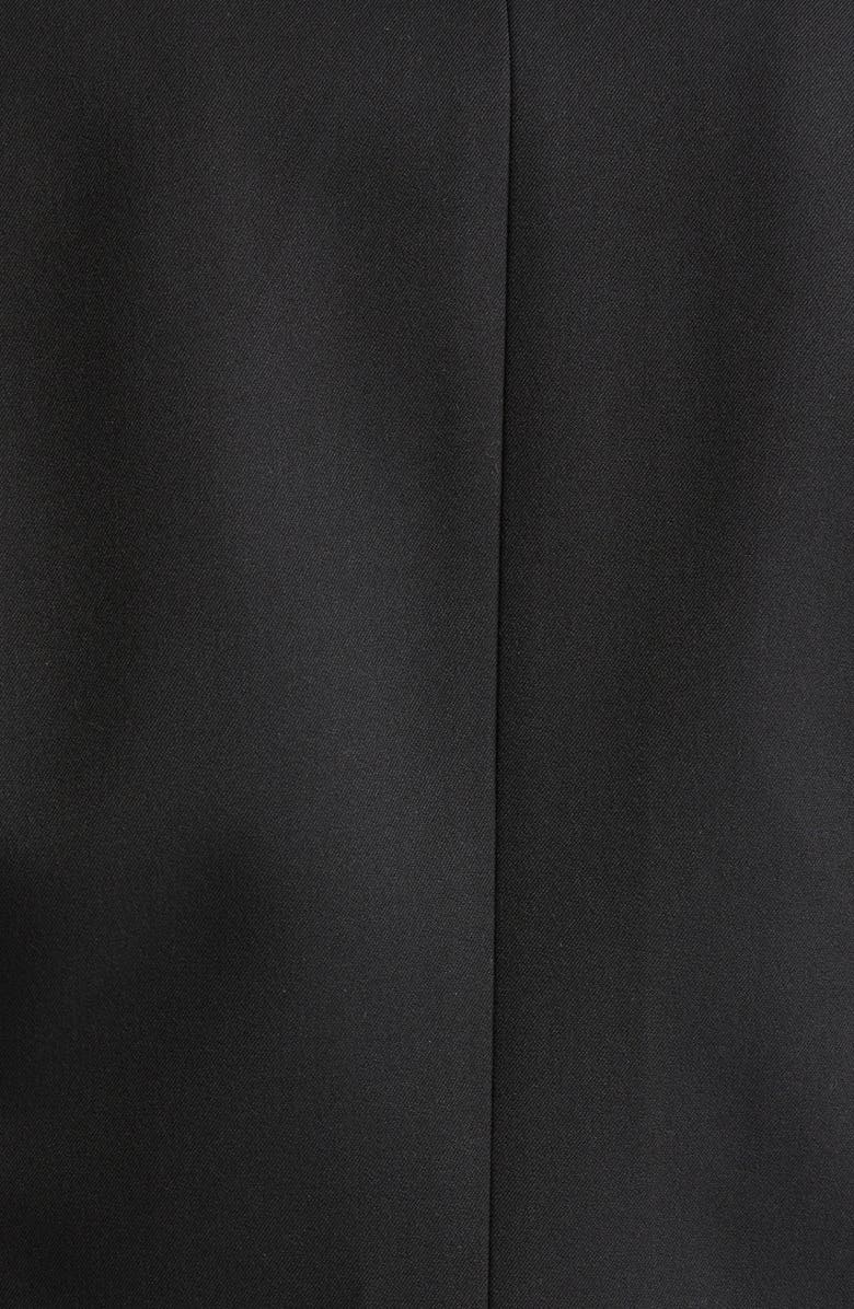 L'AGENCE Clementine Lace Detail Jacket, Alternate, color, Black