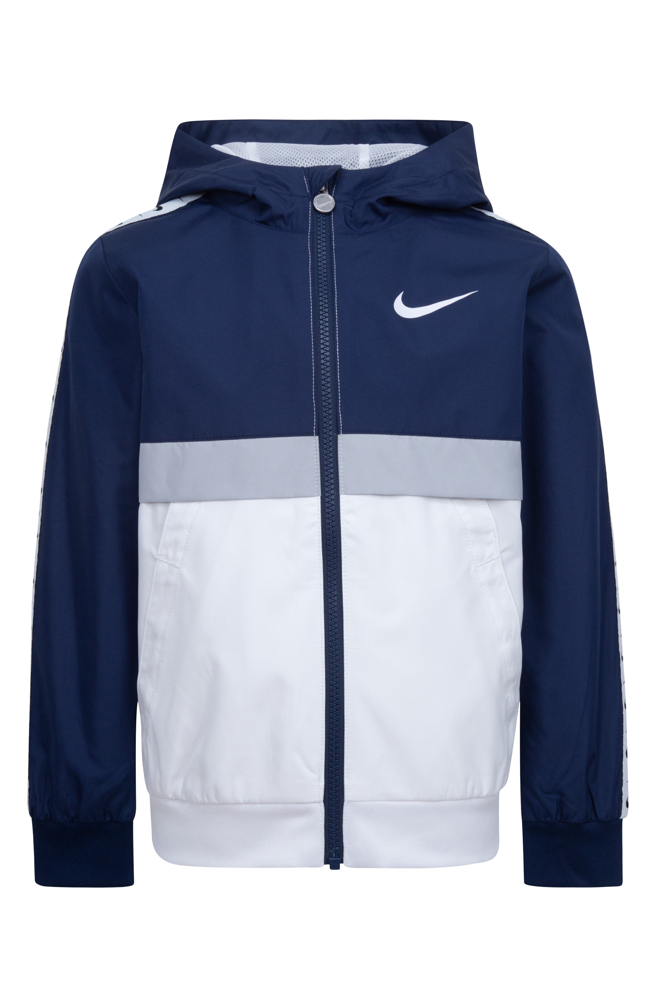 Nike Kids' Hooded Ripstop Windbreaker