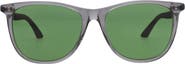 Montblanc 56mm Square Sunglasses