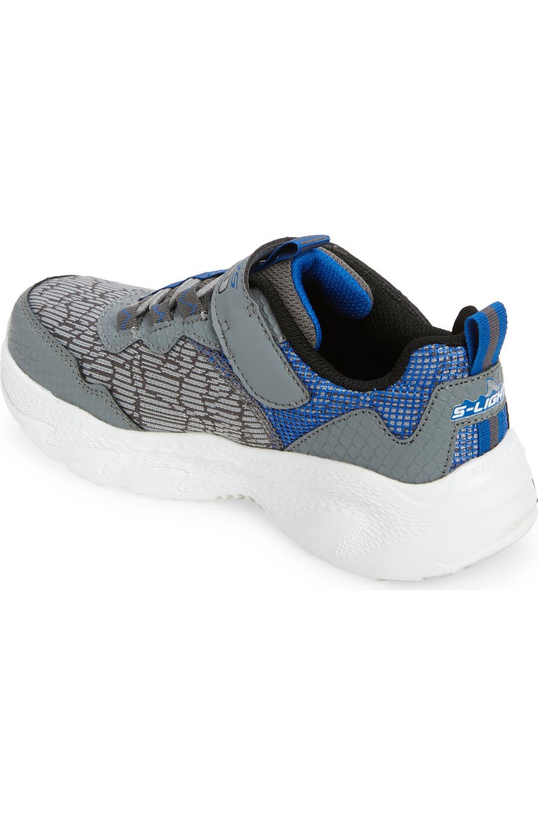 SKECHERS S-Lights<sup>®</sup> Creature Light-Up Sneaker, Alternate, color, Charcoal/ Blue