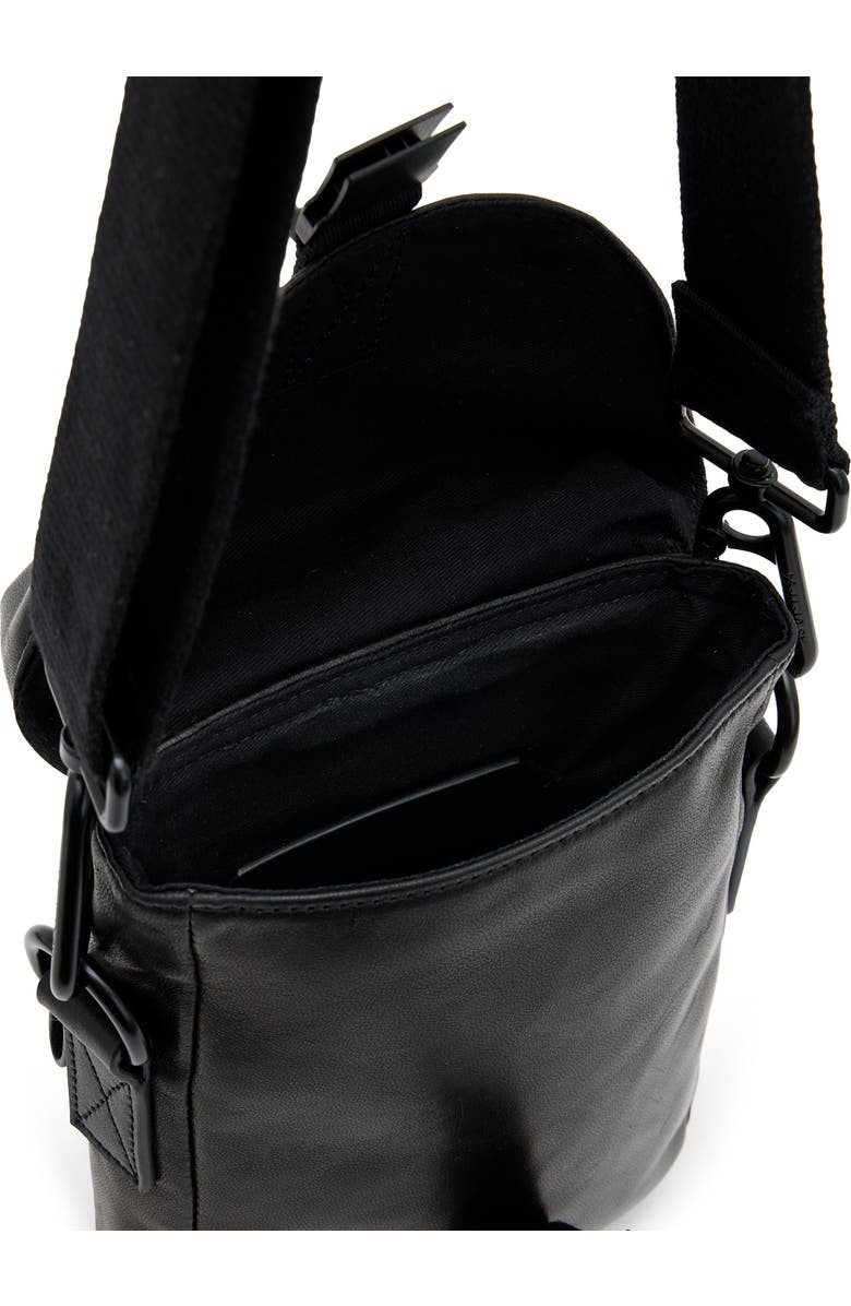 AllSaints Juan Leather Crossbody Bag, Alternate, color,