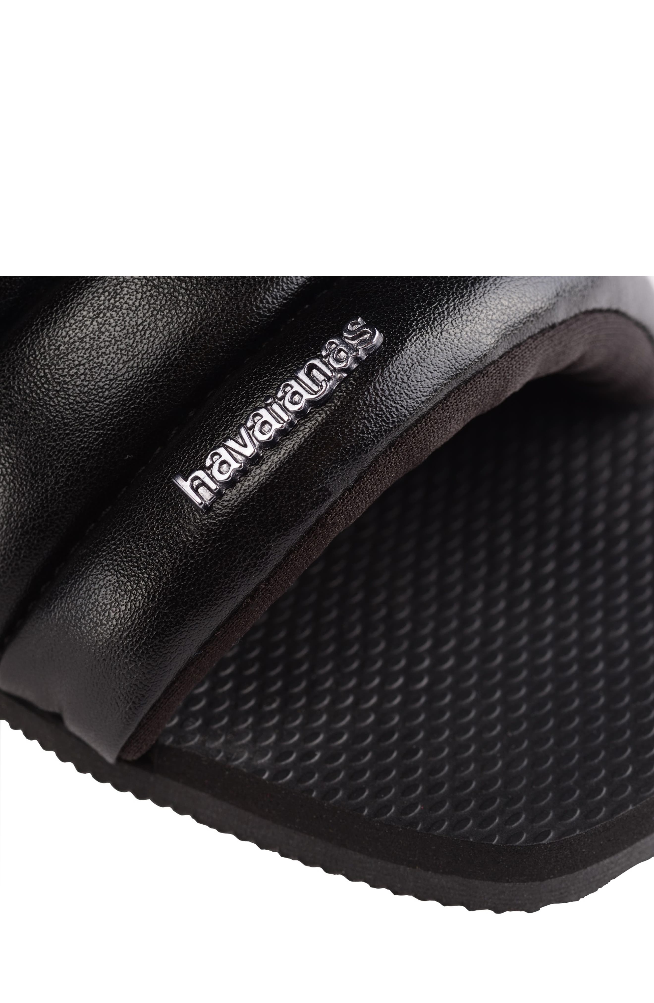 Havaianas You Milan Quilted Slide Sandal, Alternate, color, 