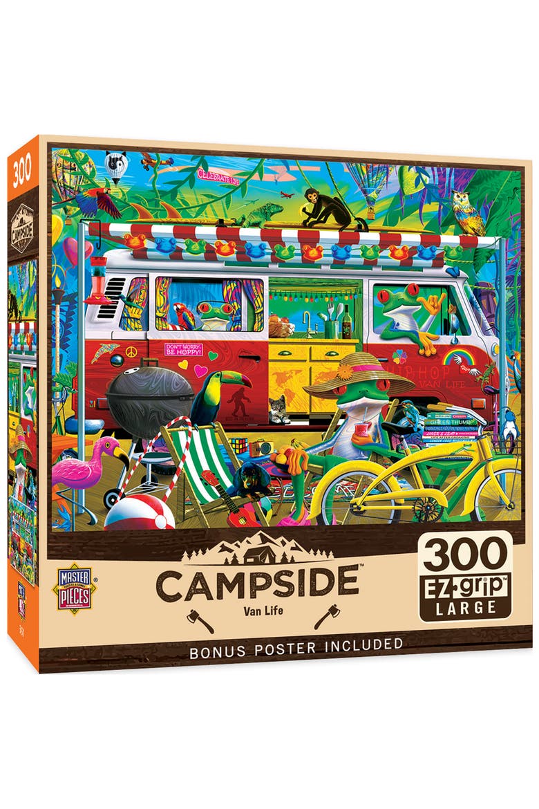 Van Life 300 Piece Jigsaw Puzzle, Main, color, Multicolor
