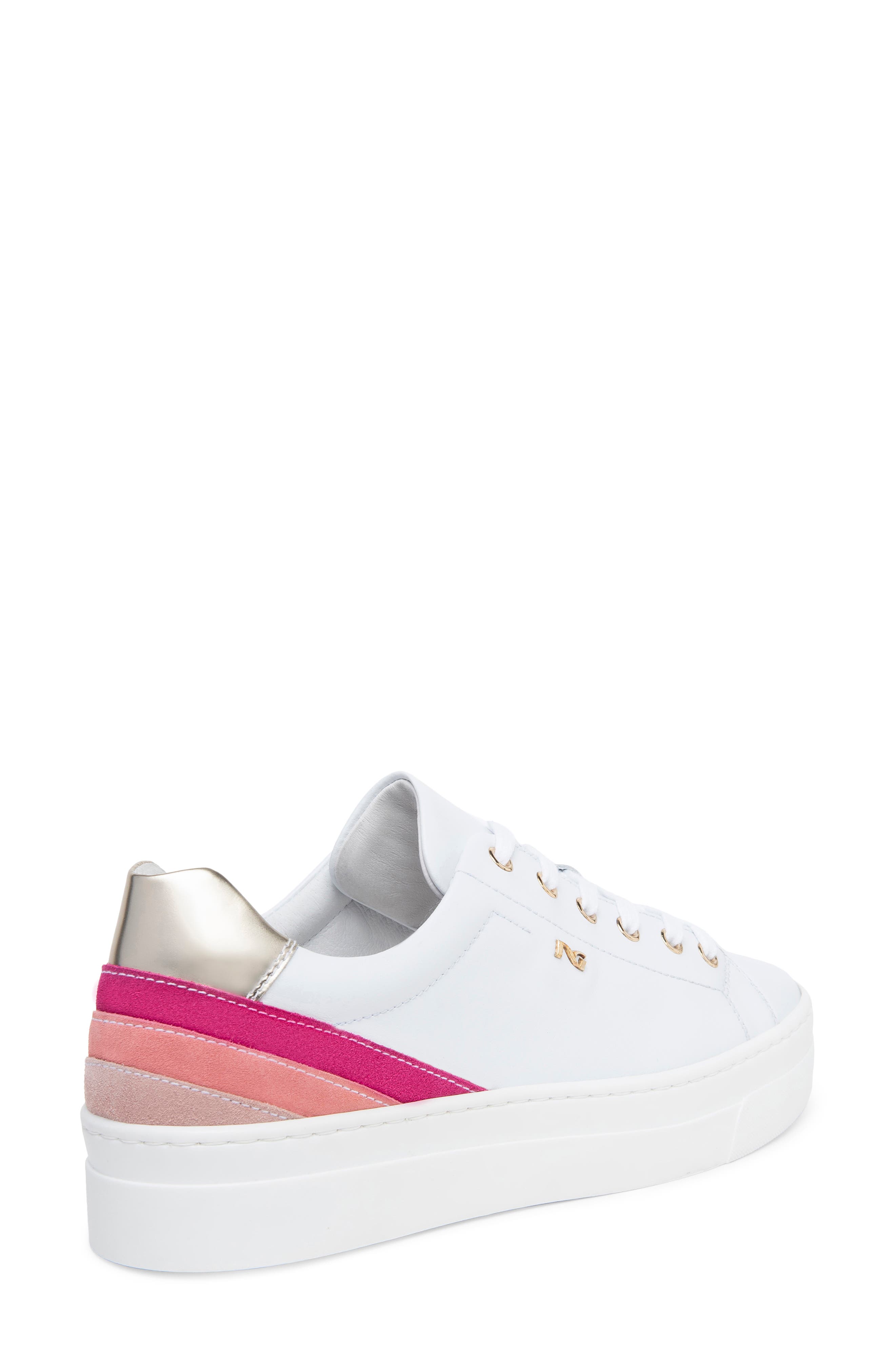 NeroGiardini Retro Stripe Sneaker, Alternate, color, 
