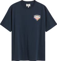 Damson Madder All Day Breakfast Oversize Organic Cotton Graphic T-Shirt