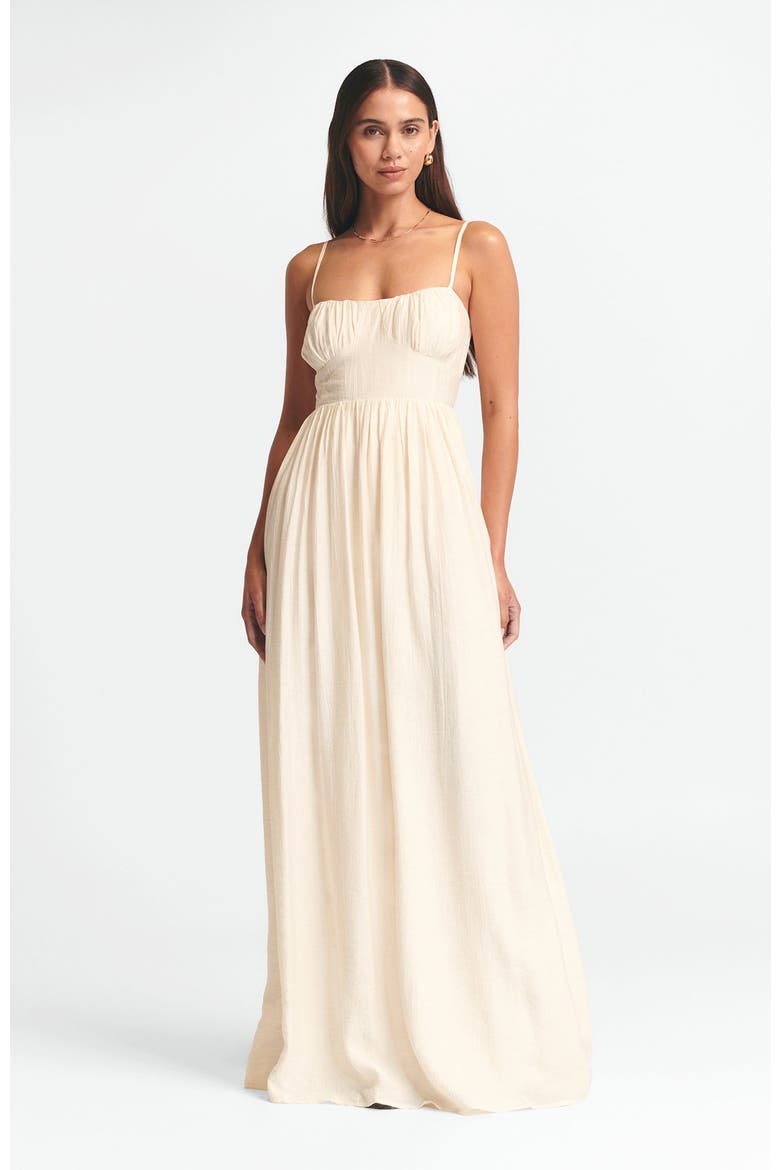 George Maxi Dress, Main, color, Cream
