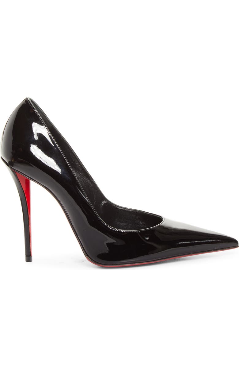 Christian Louboutin Miss Z Pointed Toe Pump, Alternate, color, Black