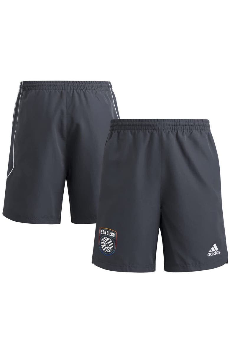 adidas Men's adidas Gray San Diego FC 2025 Travel Shorts, Main, color, Gray