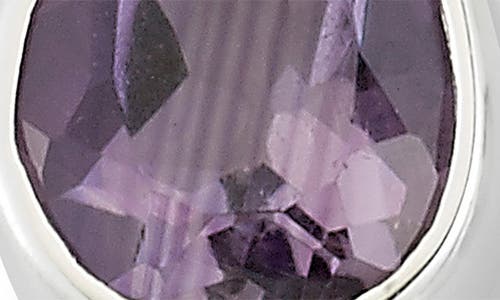 Samuel B. Pear Drop Earrings In Purple