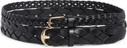 Nordstrom Double Braid Leather Belt