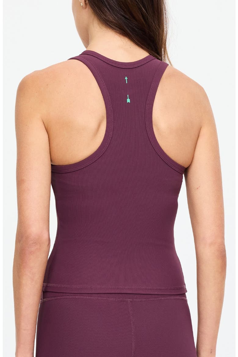 Sophie Ribbed Tank Top, Alternate, color, PURPLE