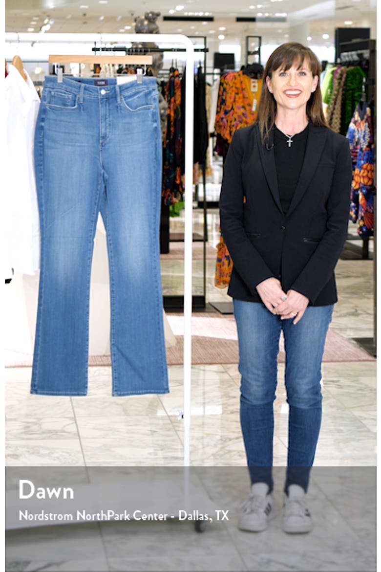 High Waist Slim Bootcut Jeans video