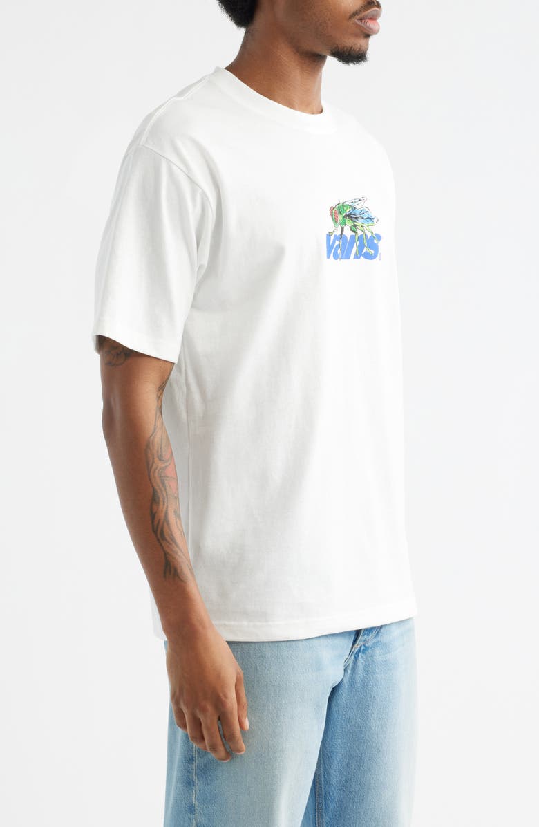 Vans Fly Logo Graphic T-Shirt, Alternate, color, White