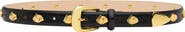 AUREUM Vienna Stud Leather Belt