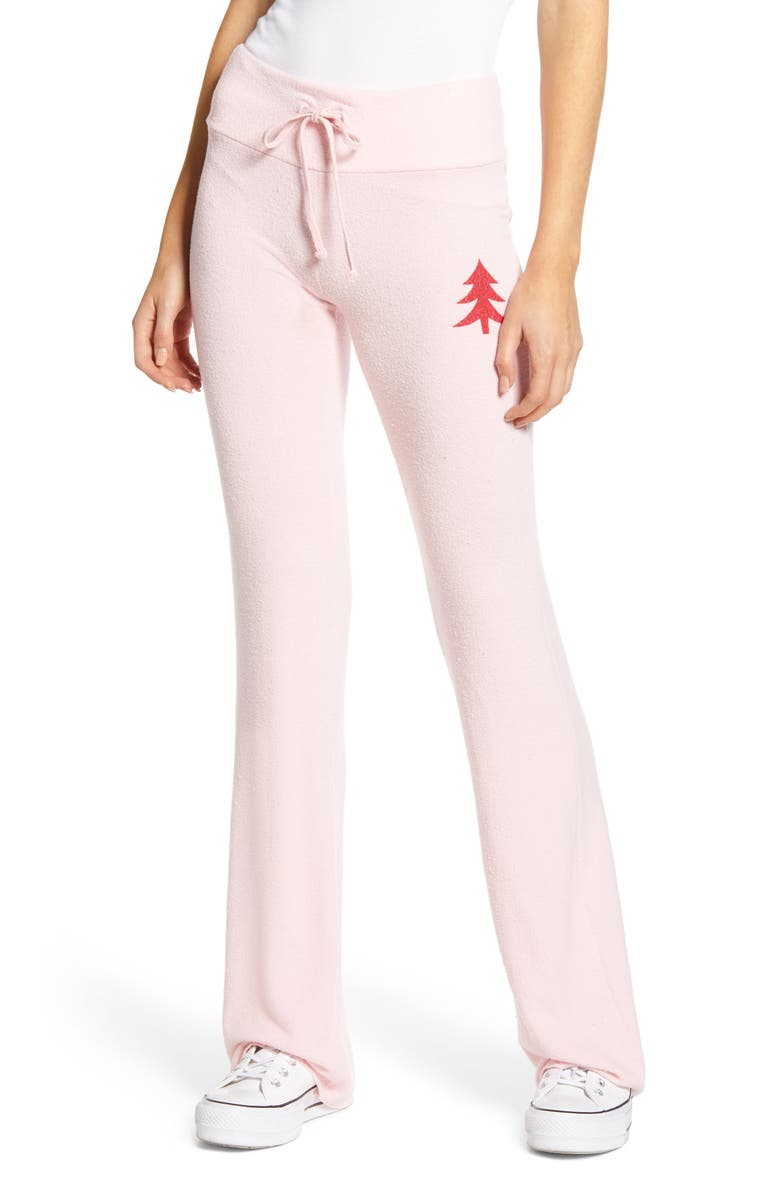 Wildfox Christmas Tree Lounge Pants, Main, color,