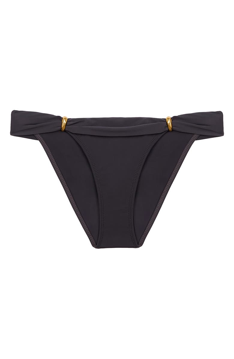 ViX Paula Hermanny Bia Tube Bikini Bottoms, Alternate, color, Grey