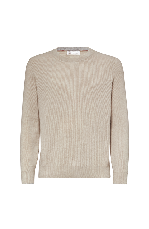 English Rib knit sweater