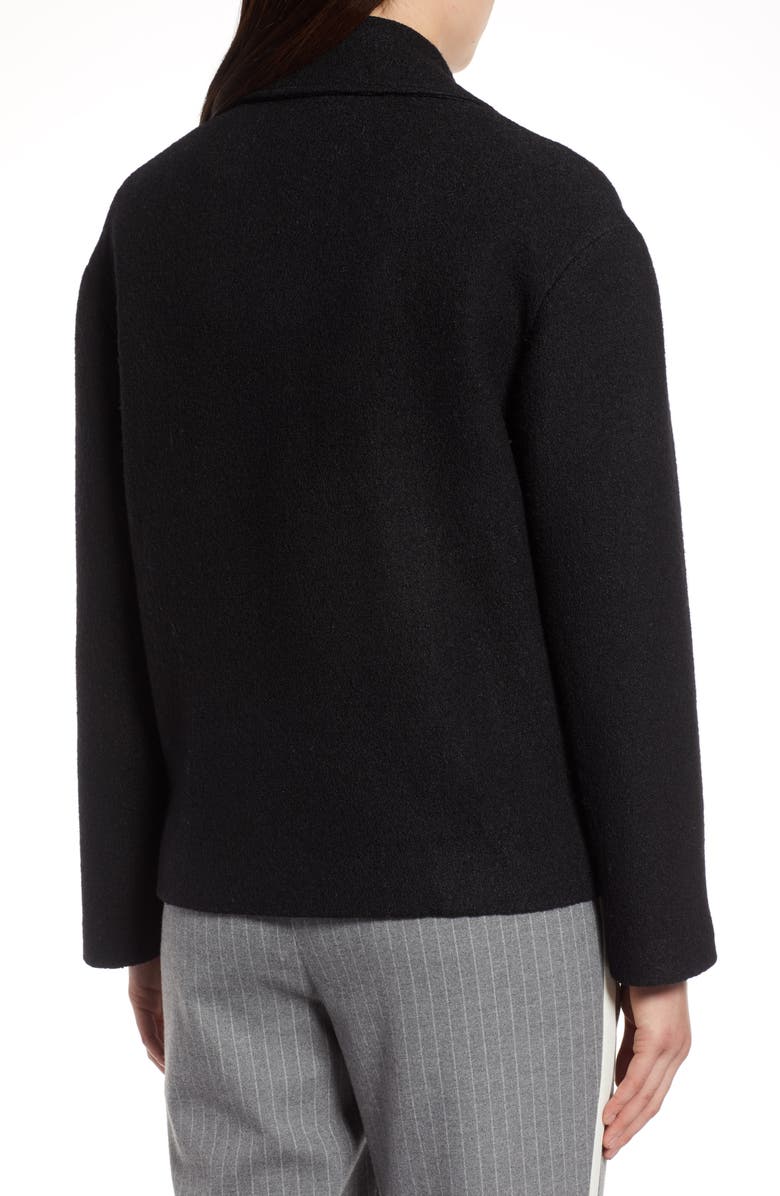 Halogen<sup>®</sup> Boiled Wool Blend Moto Jacket, Alternate, color,