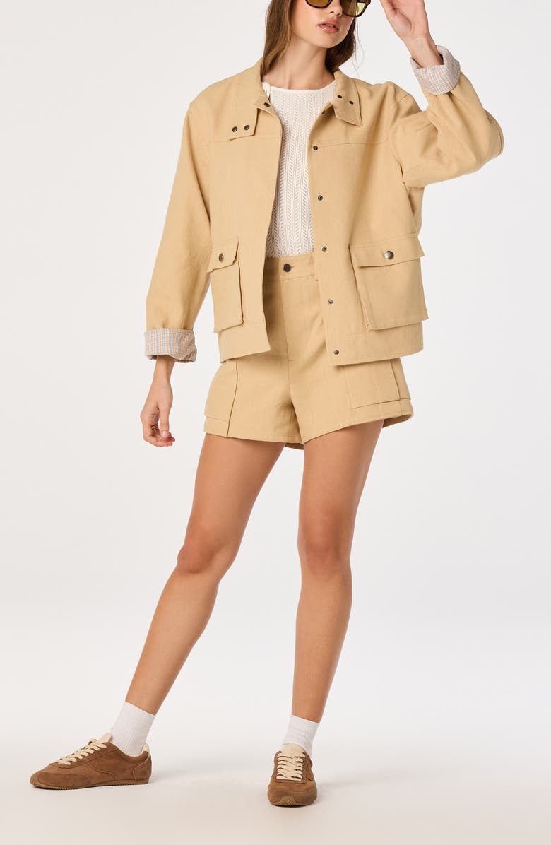 ASTR the Label Beron Jacket, Alternate, color, Tan