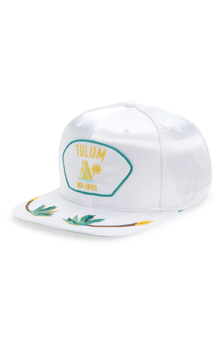 See Yo Castillo Adjustable Trucker Cap, Main, color, WHITE