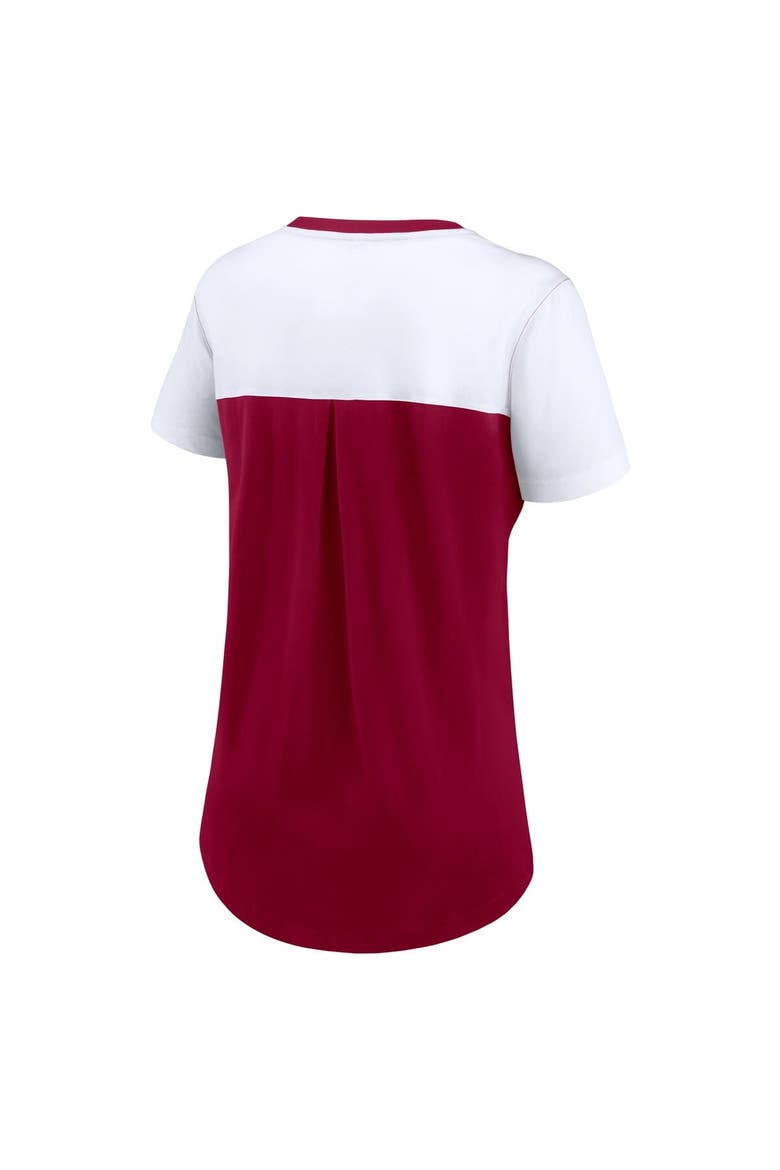 Women's Nike  Burgundy Washington Commanders Performance Fashion T-Shirt, Alternate, color, Burgundy