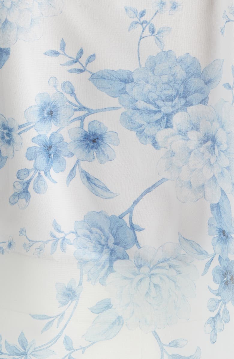 Anne Klein Ruffle Tie Neck Top, Alternate, color, 