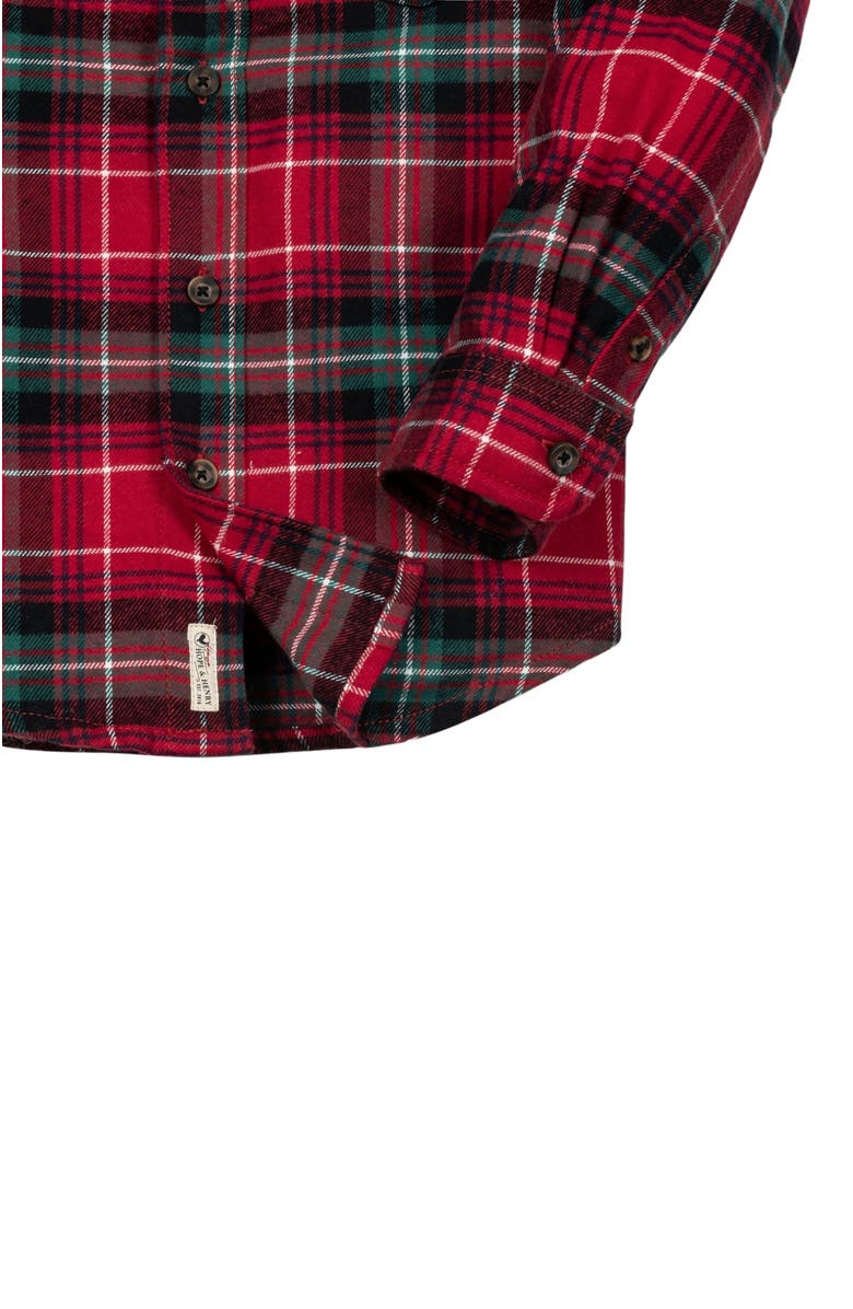 Hope & Henry Baby Boys' Organic Flannel Shirt, Infant, Alternate, color,