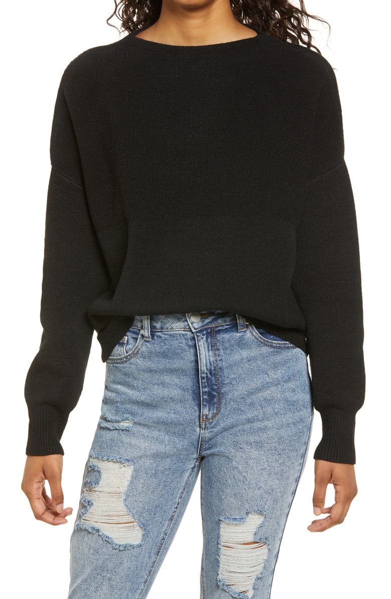 Lulus Get With It Sweater, Main, color, 