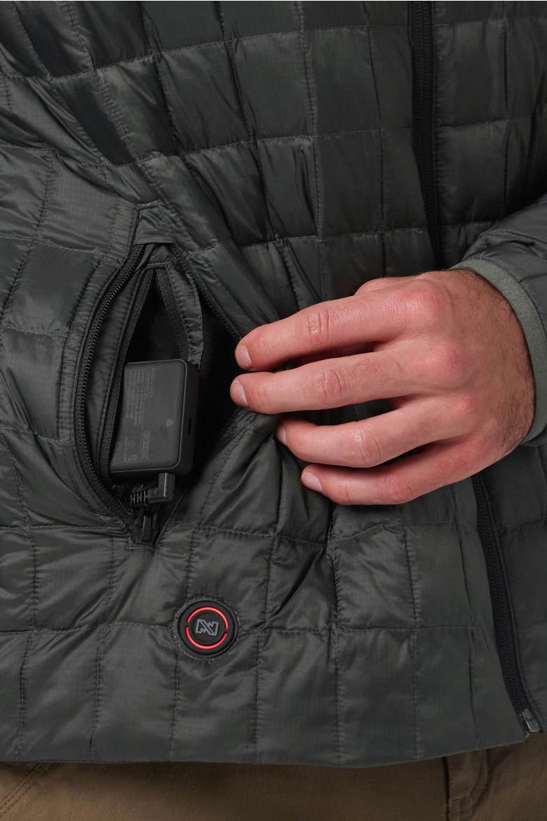 Men's Outrider Heated Jacket, Alternate, color, Dark Charcoal
