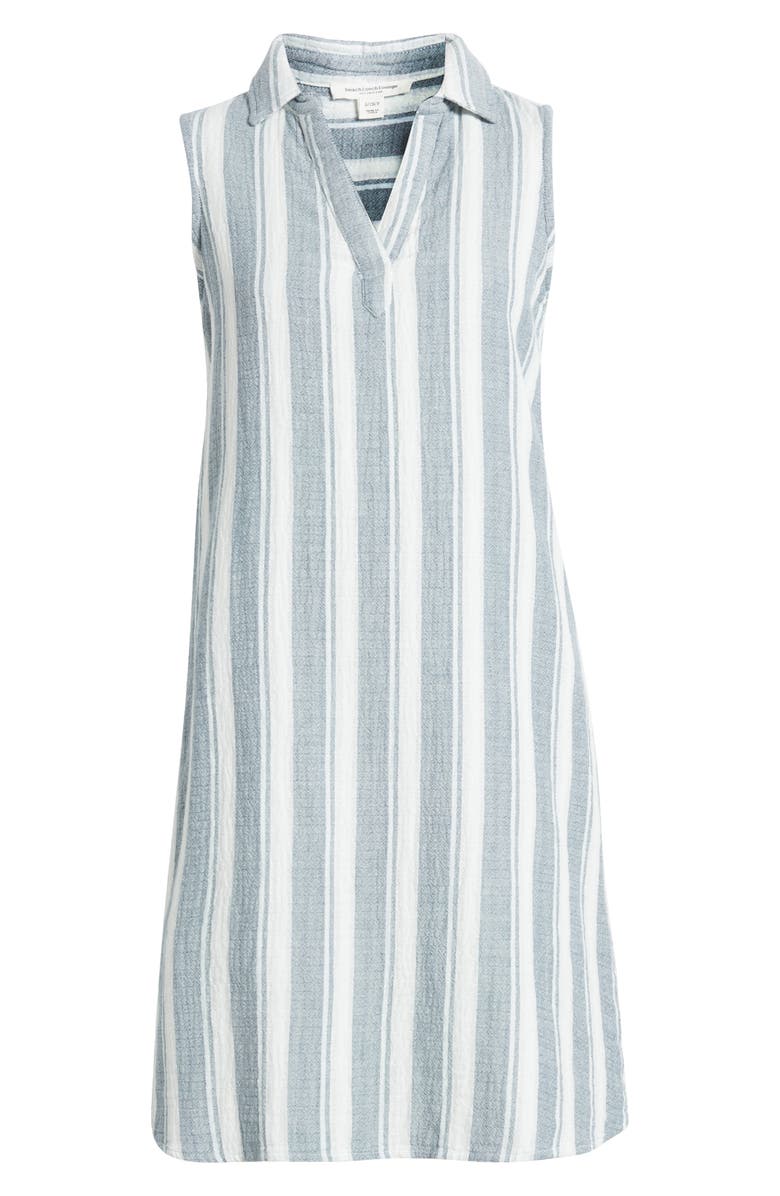 beachlunchlounge Shelayne Stripe Shift Dress, Alternate, color,