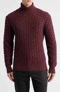 BOSS x Beckham Herrero Wool & Cashmere Cable Sweater