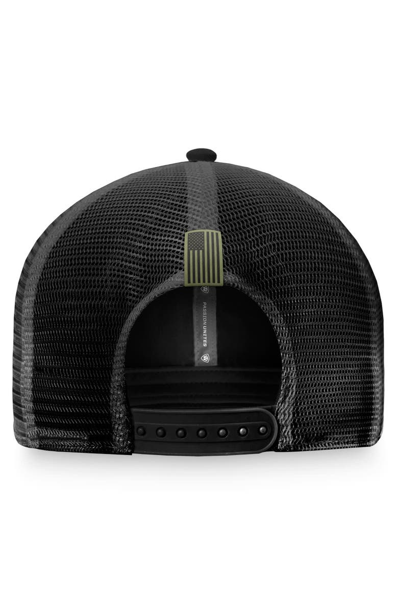 TOP OF THE WORLD Men's Top of the World Black Washington State Cougars OHT Delegate Trucker Adjustable Hat, Alternate, color, 