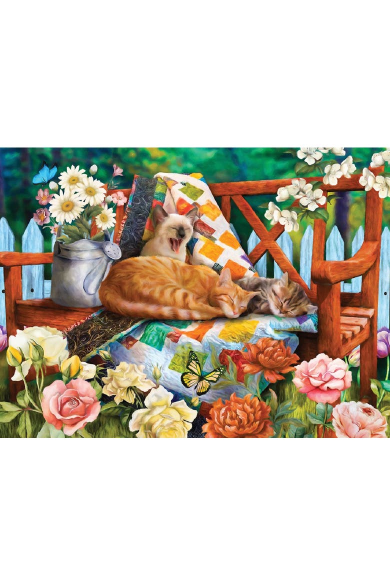 Garden Cats 1000 piece Jigsaw Puzzle for Adults, Alternate, color, Multicolor