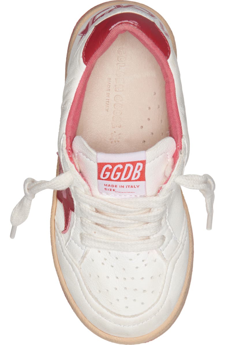 Golden Goose Kids' Ball Star Lace-Up Leather Sneaker, Alternate, color,
