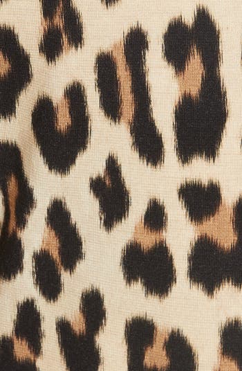 Delaina Leopard Print Crop Top